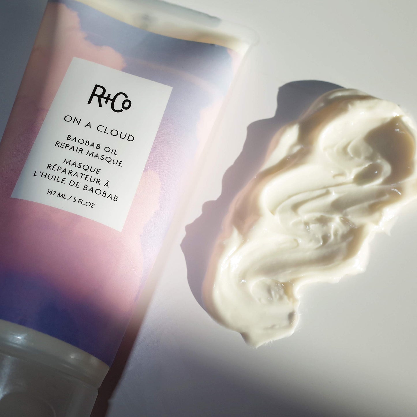 Gray R+Co On A Cloud Baobab Oil Repair Masque 147 ml / 5 oz