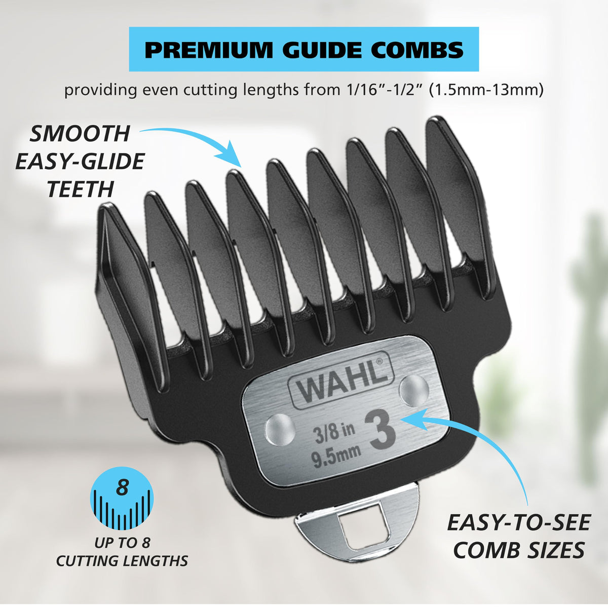 White Smoke Wahl Pro Series High Visibility Cordless USB Skeleton Style Beard Trimmer