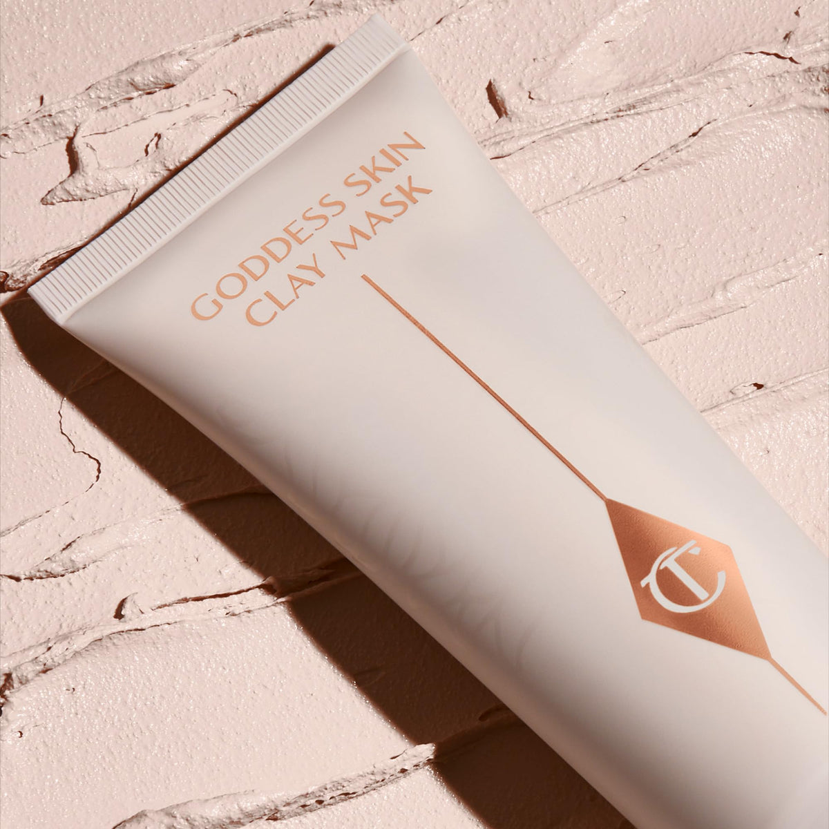 Light Gray Charlotte Tilbury Goddess Skin Clay Mask - Pore Tightening & Hydrating