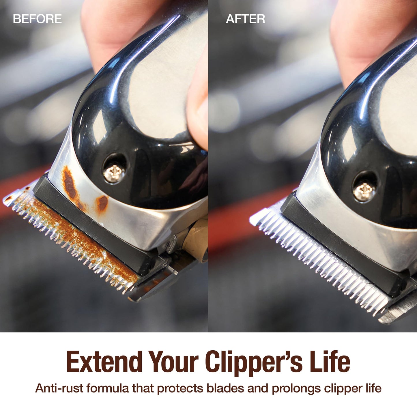 White Smoke CLIPPERCIDE 5-in-1 Clipper Disinfectant Spray 15oz, 1 Pack | Cleans, Lubricates, Cools, Prevents Rust & Disinfects | Professional Clipper Spray for Barbers, Stylists & Pet Groomers | Made by BARBICIDE