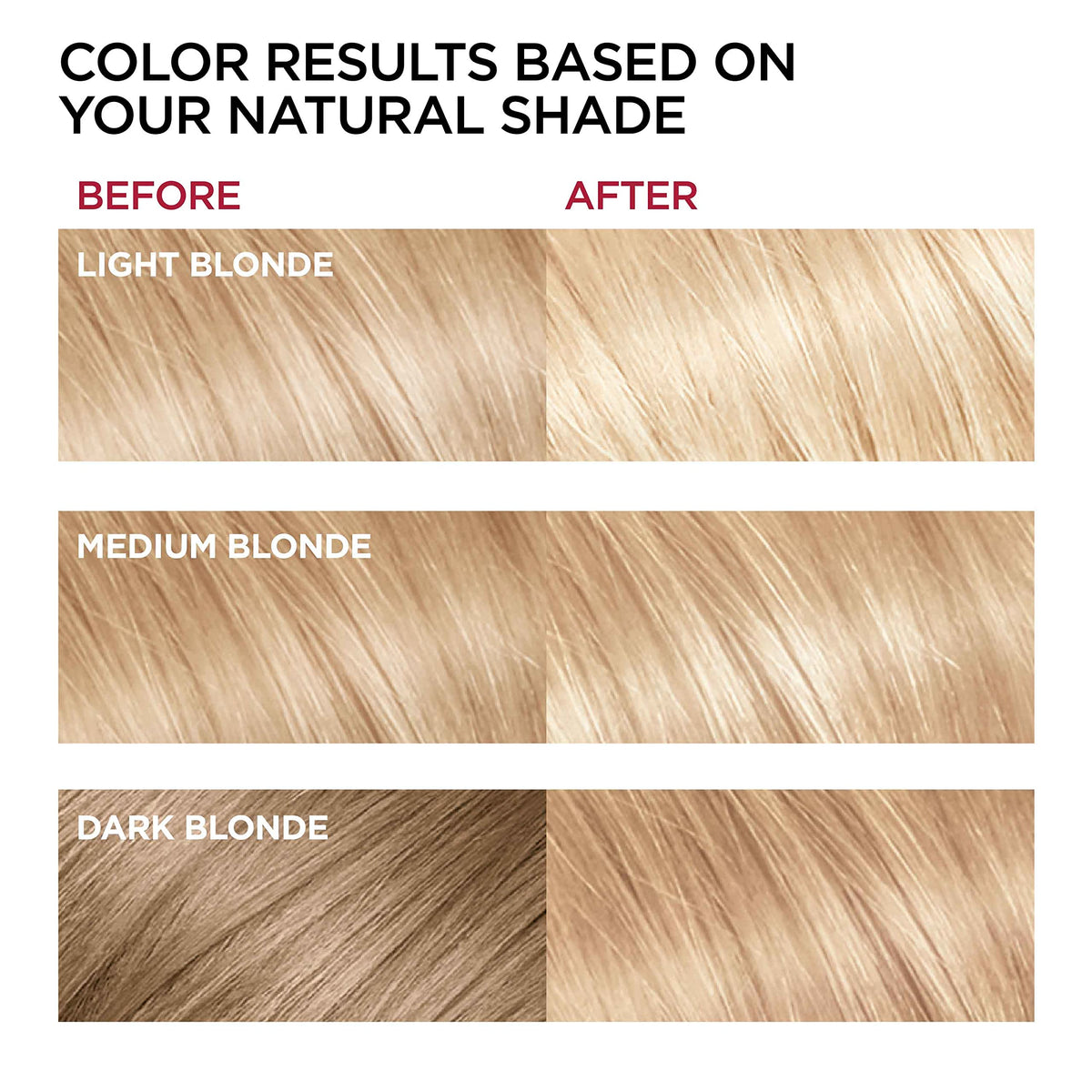 White Smoke L'Oreal Paris Superior Preference Fade-Defying + Shine Permanent Hair Color, 9.5NB Lightest Natural Blonde, Pack of 1, Hair Dye