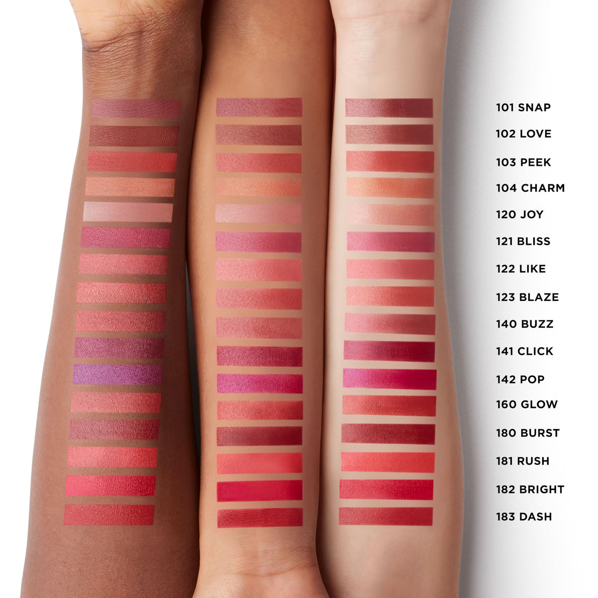 White Smoke Laura Mercier High Vibe Lip Color Lipstick, Burst, 0.05 oz