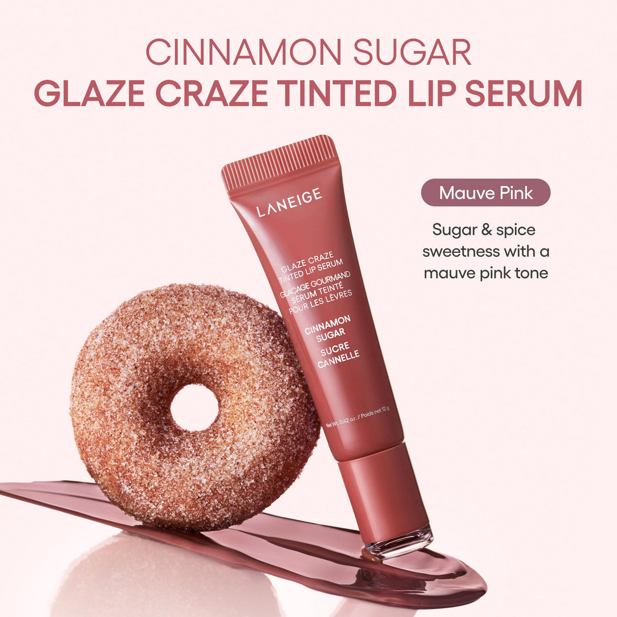 White Smoke LANEIGE Blurred Skin & Glowy Lips Set