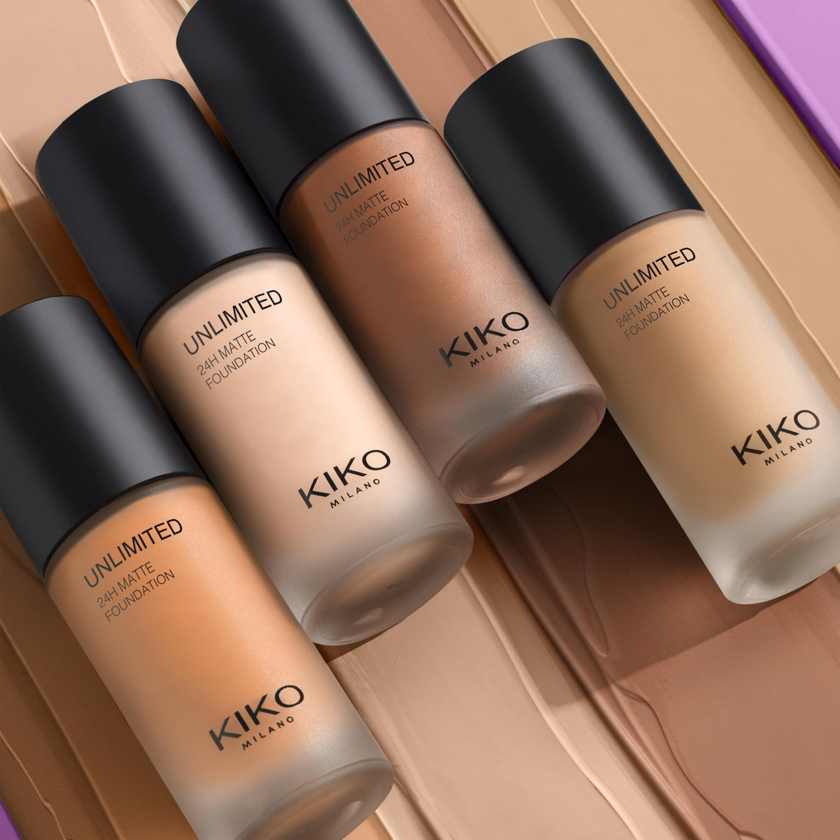 Sienna KIKO Milano Unlimited 24H Matte Foundation, Liquid Full Coverage