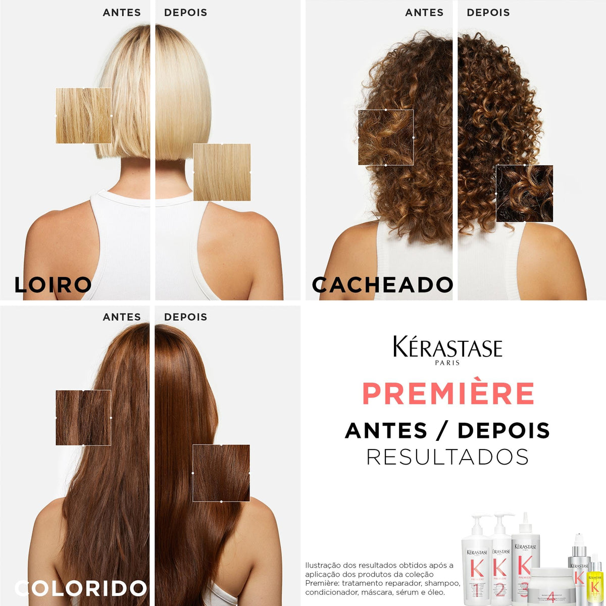 White Smoke Kerastase Premiere Pre-Shampoo Treatment – Damaged Hair, Travel, 1.5 Fl Oz
