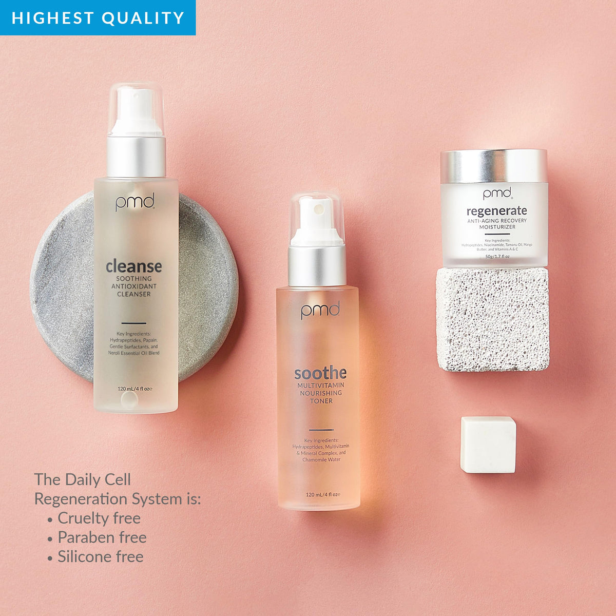 Tan PMD Daily Cell Regeneration System, 3 Piece Set (Pack of 1)