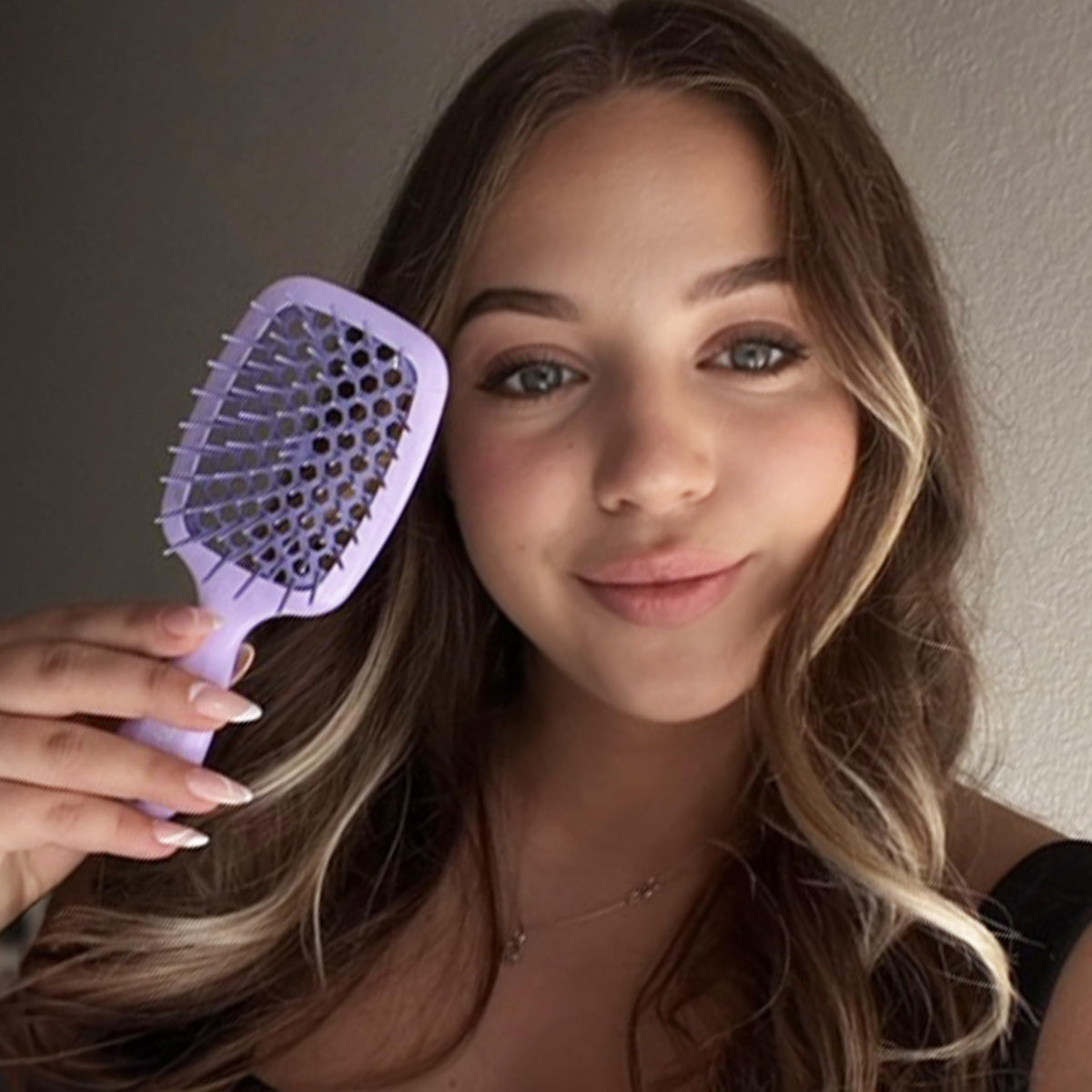 Black FHI Heat UNbrush Detangling Brush Combo Pack - Original + Mini