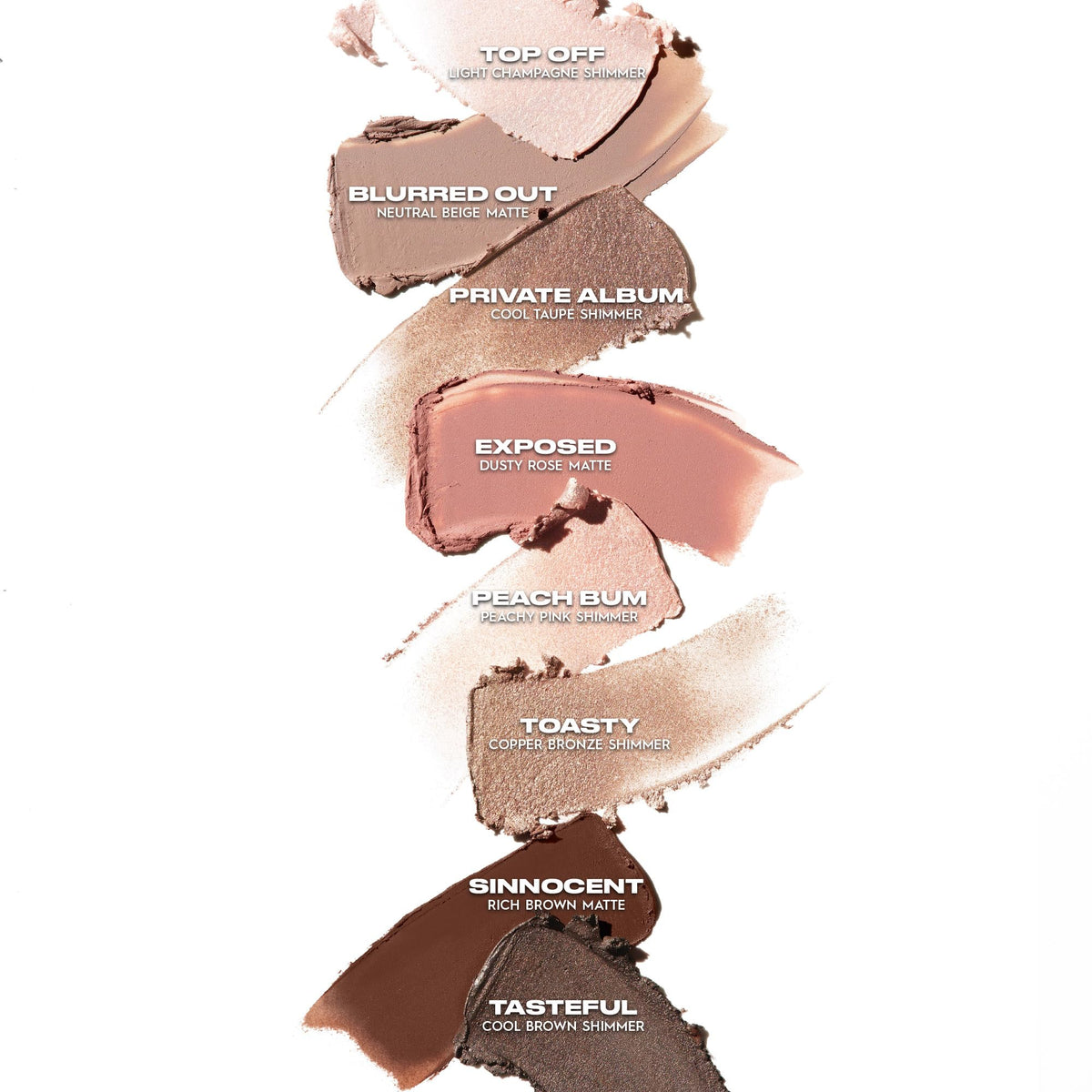 White Smoke Urban Decay Naked Eyeshadow Stick - Champagne Shimmer Shadow (Top Off)