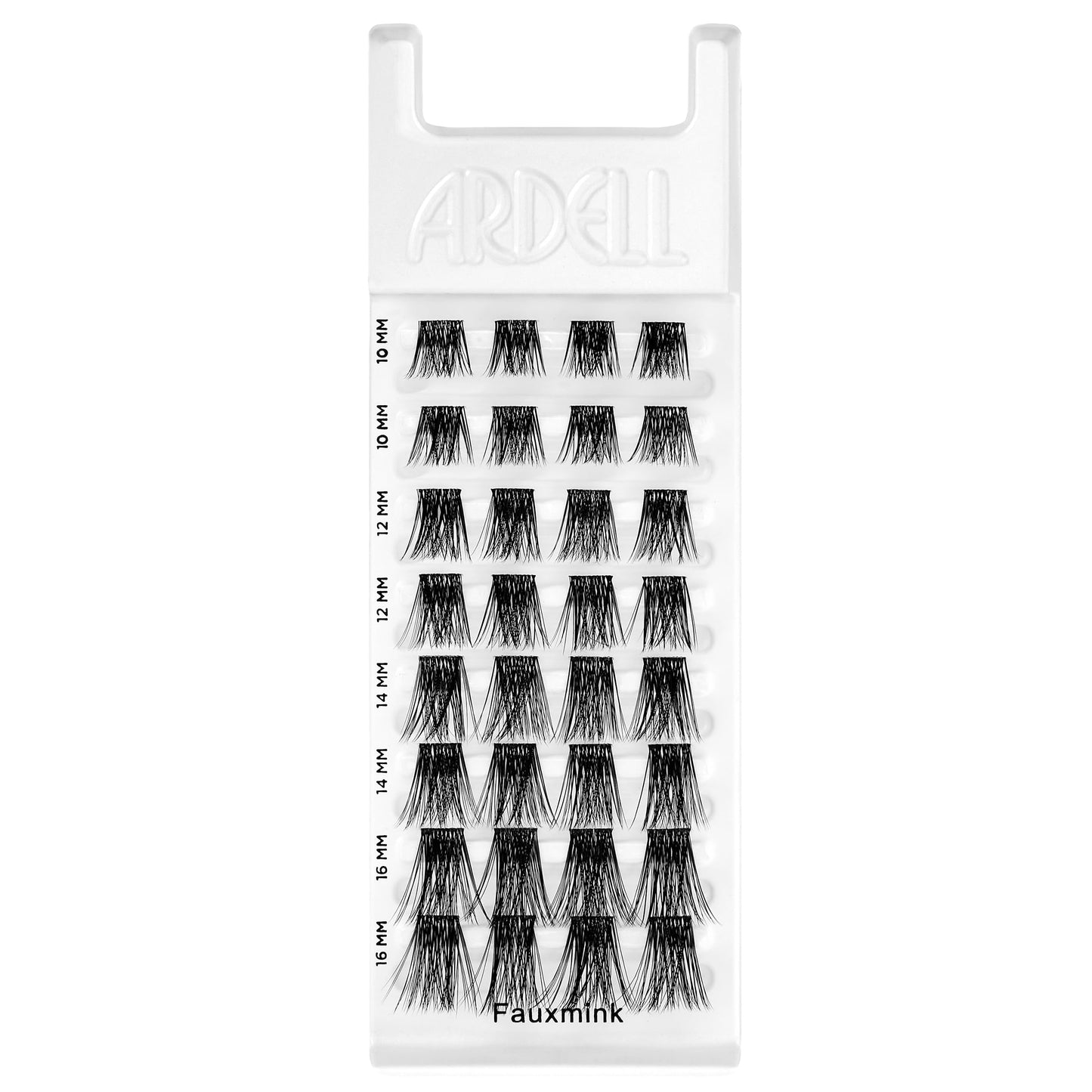 White Smoke Ardell Seamless Underlash Faux Mink Lash Clusters – Faux Mink D Curl Cluster Lashes Natural Eyelash Clusters with Invisiband, Cluster Eyelash Extensions, DIY Lash Extension, 32 ct