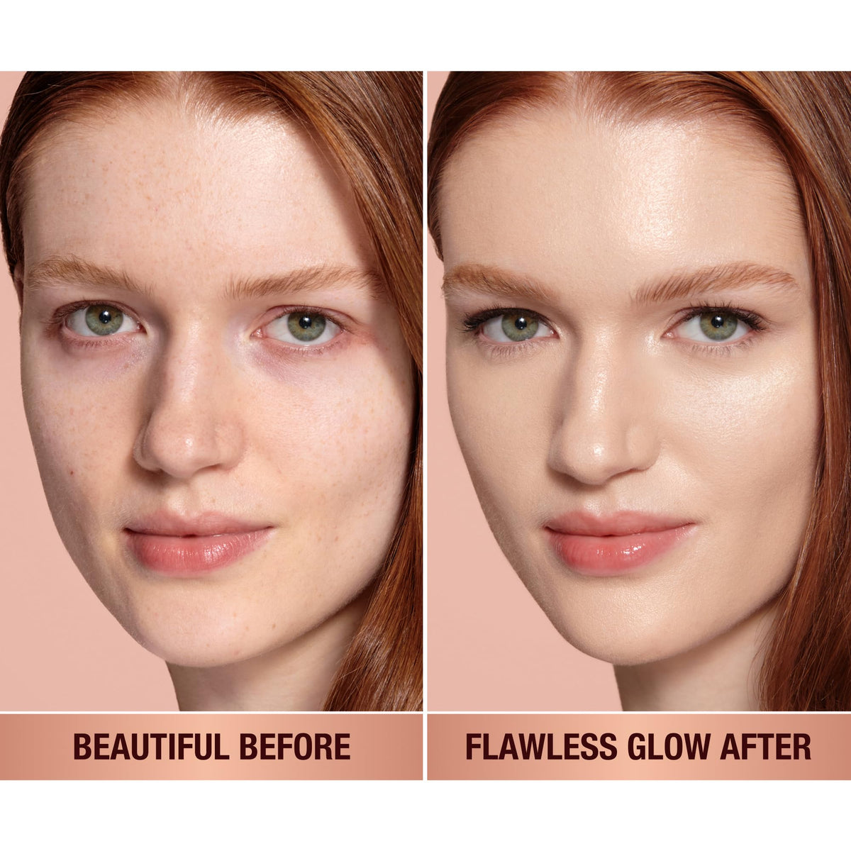 Light Pink Charlotte Tilbury Hollywood Flawless Filter - Multi‑Use Makeup Primer, Complexion Booster & Illuminating Liquid Highlighter with Sheer Coverage - Smooths & Blurs Skin
