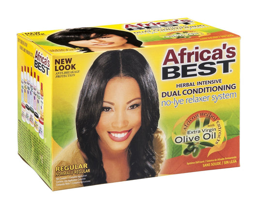 White Smoke Africas Best Regular Relaxer Kit, Pack of 6