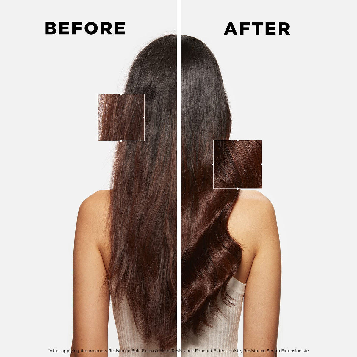 White Smoke KERASTASE Resistance Strengthening Shampoo for Damaged Hair