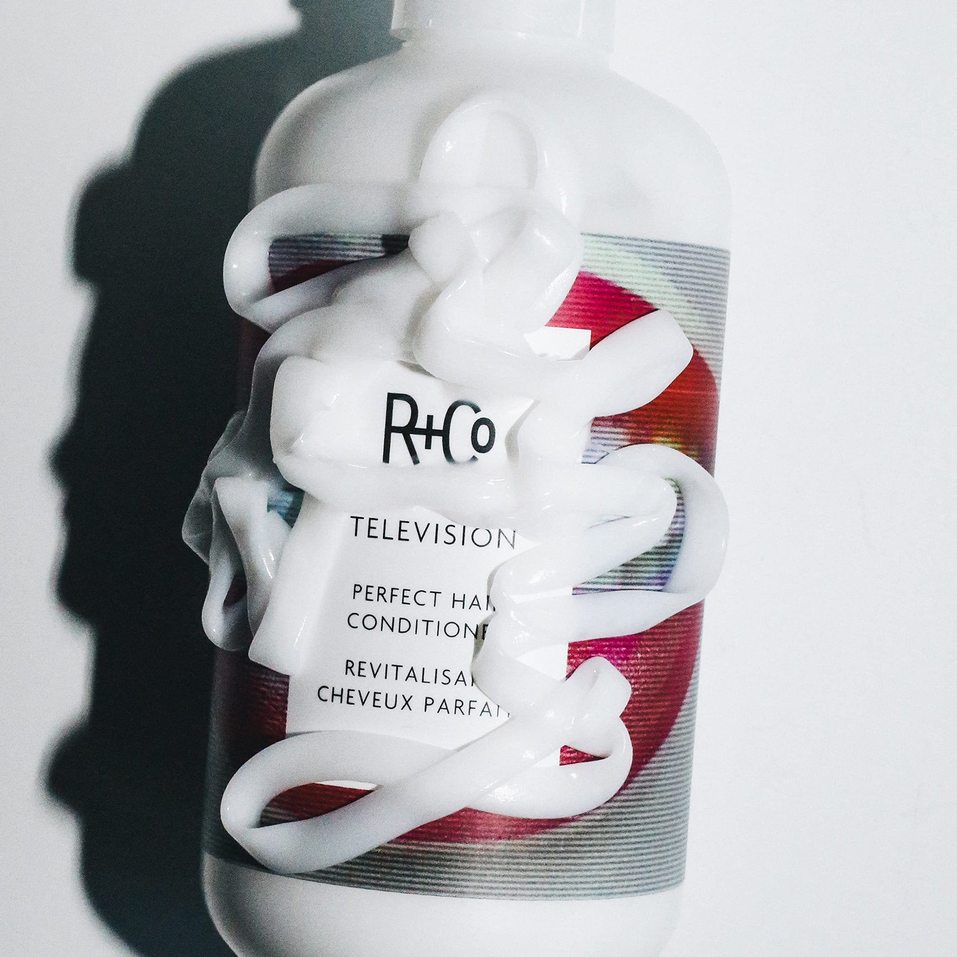 Lavender R+Co Television Perfect Hair Conditioner | Shine + Strengthening + Softening for All Hair Types | Vegan + Cruelty-Free | 8.5 Oz