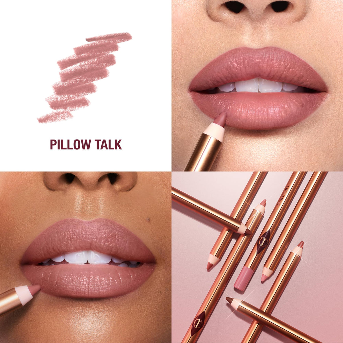 White Smoke Charlotte Tilbury Pillow Talk Iconic Lip And Cheek Kit