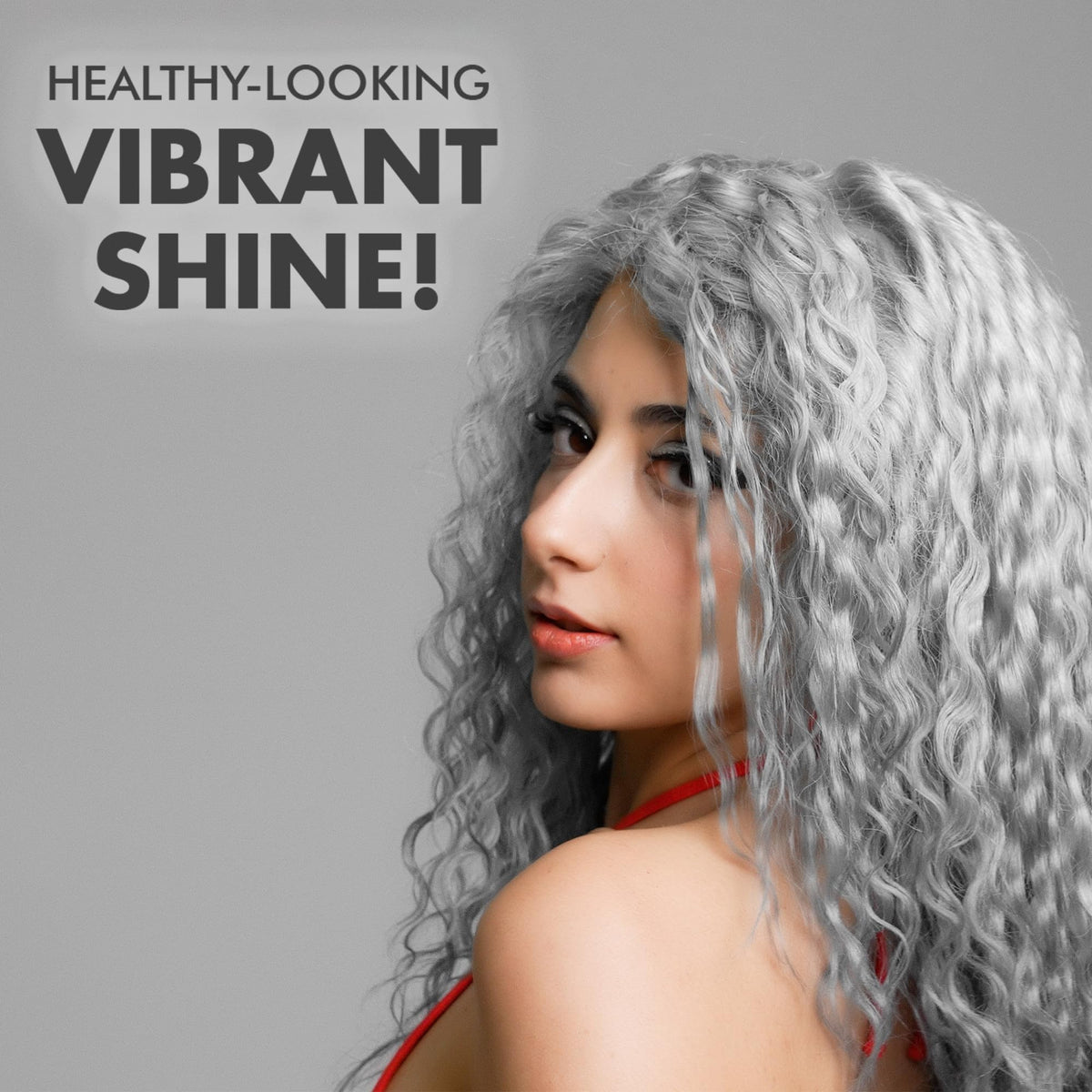 Dark Gray got2b Color Remix Customizable Semi-Permanent Hair Color,100 Silver Era