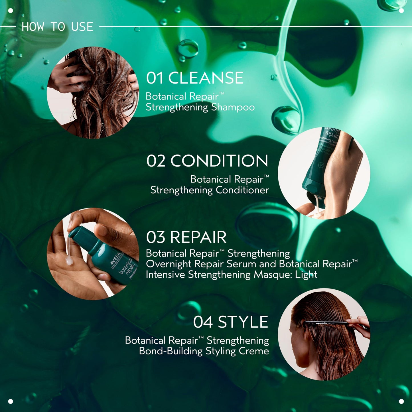 Black Aveda Botanical Repair Intensive Strengthening Masque Light | Bond-Building Hair Mask for Stronger Hair | Deep Conditioner | Detangles, Softens Fine to Medium Hair | 98% Naturally Derived*, 0.85 Fl Oz