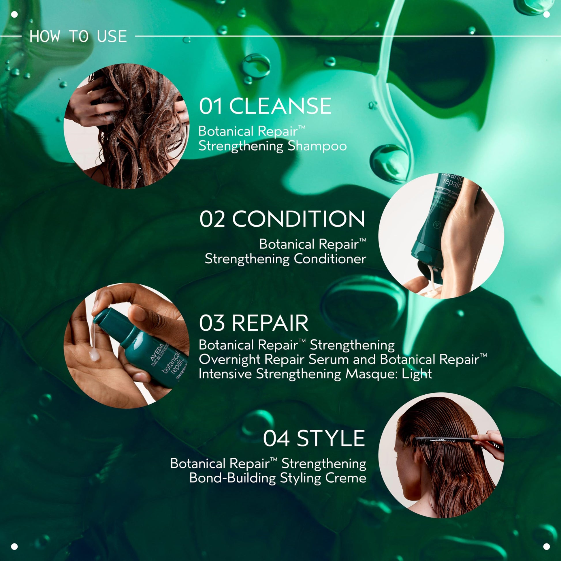 Black Aveda Botanical Repair Intensive Strengthening Masque Light | Bond-Building Hair Mask for Stronger Hair | Deep Conditioner | Detangles, Softens Fine to Medium Hair | 98% Naturally Derived*, 0.85 Fl Oz