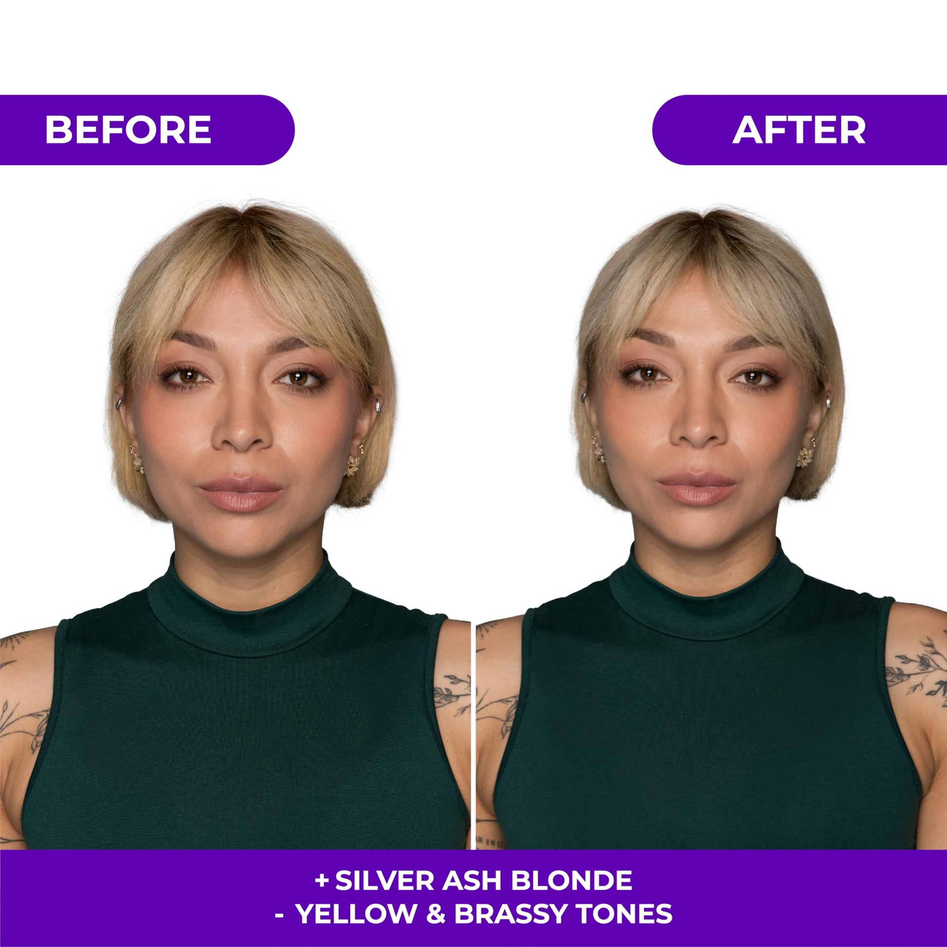 White Smoke Naissant Silver Ash Blonde Hair Blue Toning Mask | Ultra High-Purity Blue Pigments | Neutralizes Orange & Brassy Tones | Hyaluronic Acid, Collagen & Biotin | Paraben, Ammonia &Sulfate Free |10.1 Fl.Oz