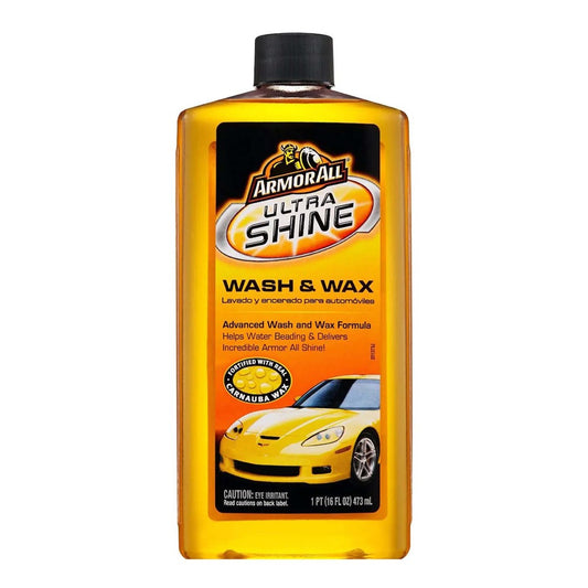 White Smoke ARMOR ALL Ultra Shine Wash &amp; Wax (473ml)