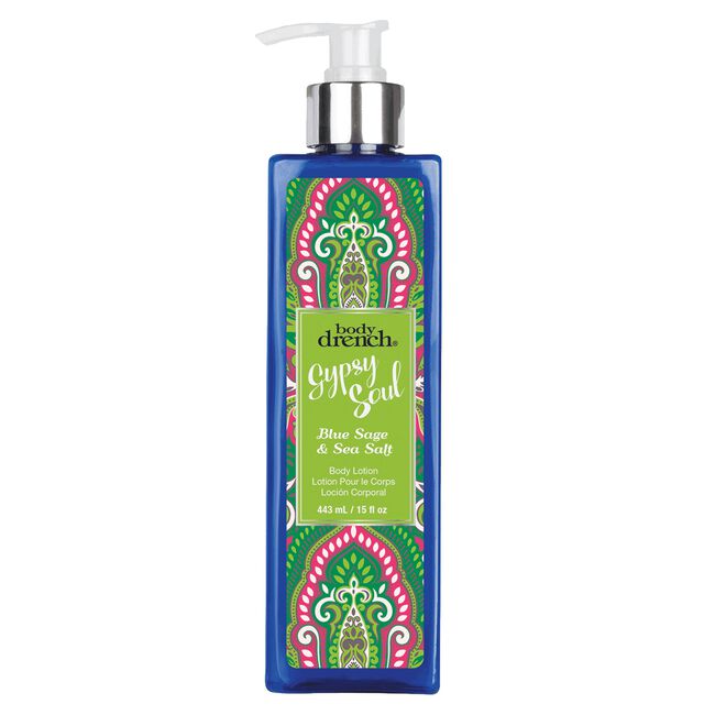 White Smoke Body Drench Gypsy Soul - Sage & Sea Salt Moisturizer