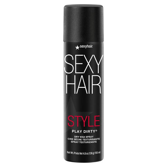 Dark Slate Gray SexyHair Play Dirty Dry Wax Spray