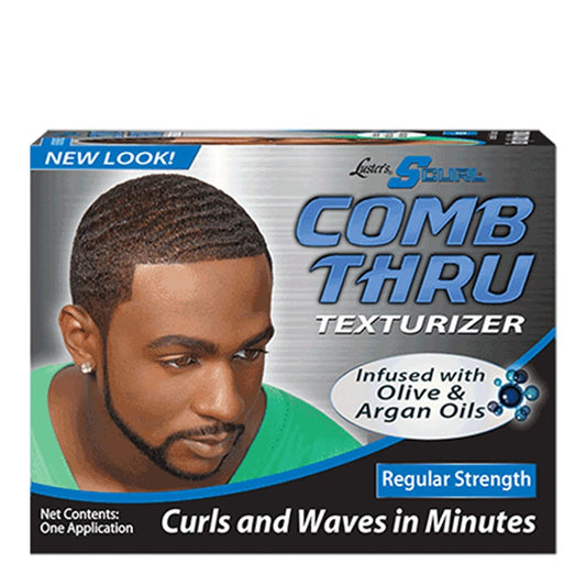 Black SCURL Comb Thru Texturizer Kit [Regular]