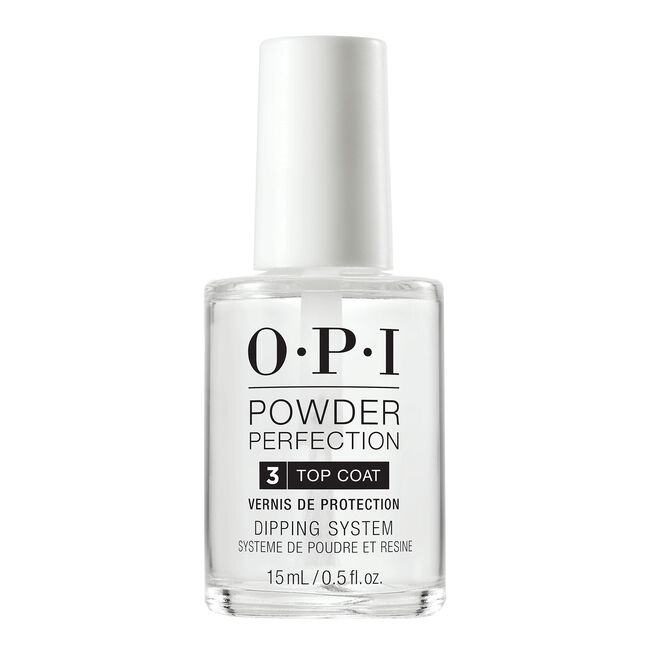 White Smoke OPI Powder Perfection Top Coat