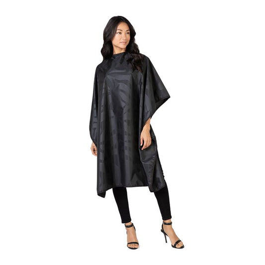 White Smoke Betty Dain Bleach-Proof Incredi-Cape (Black)