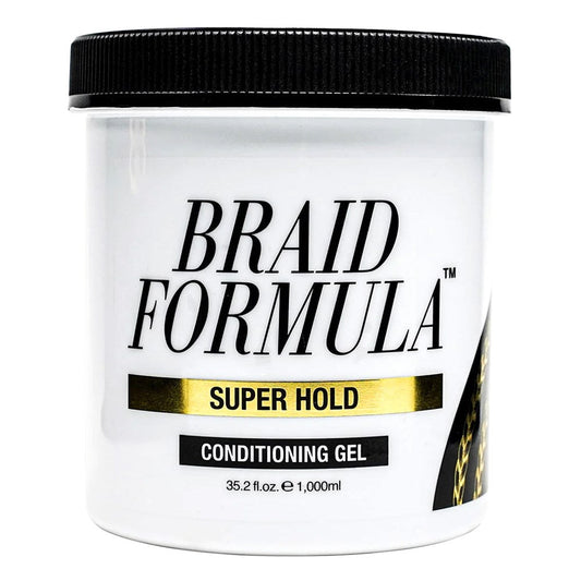 White Smoke EBIN Braid Formula Conditioning Gel [Super Hold] - 35.2oz
