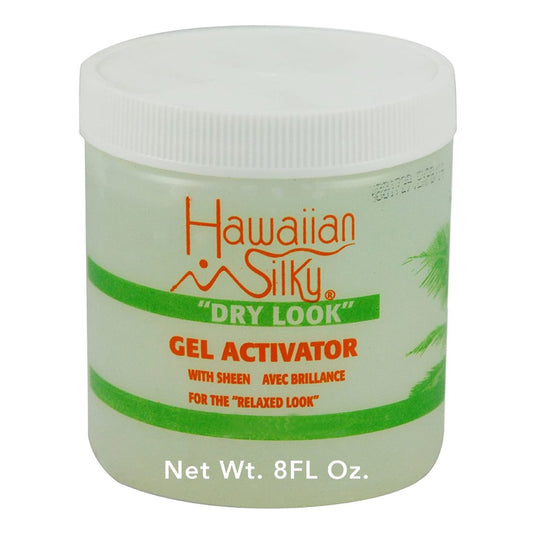 Light Gray HAWAIIAN SILKY Dry Look Gel Activator (8oz)