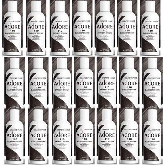 White Smoke Adore 110 Darkest Brown (Pack of 24)