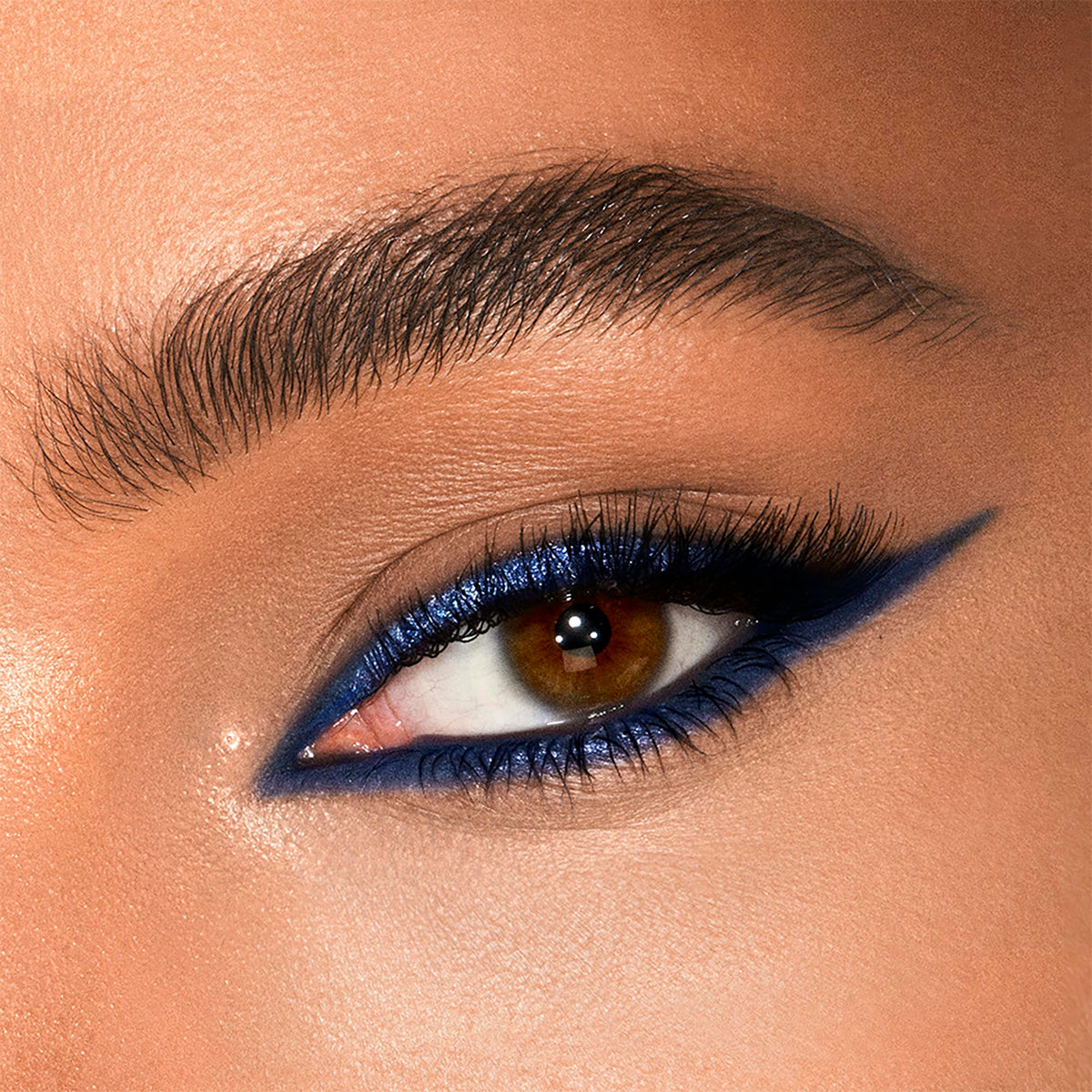 Dark Salmon Charlotte Tilbury Exagger-Eyes Eyeliner Duo - Dual-Ended - Metallic & Matte