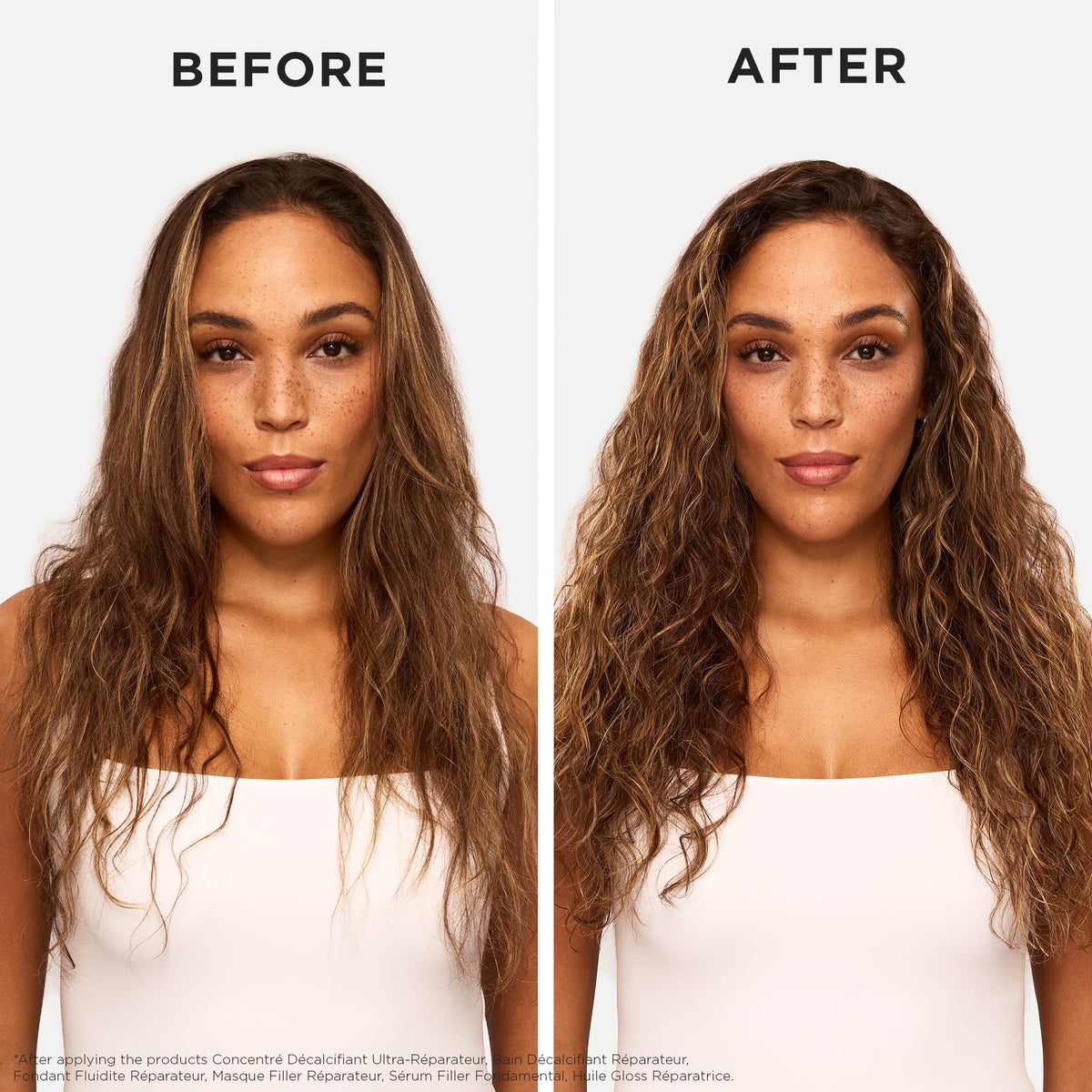 White Smoke KÉRASTASE Première Anti-Breakage Repairing Mask for Damaged Hair