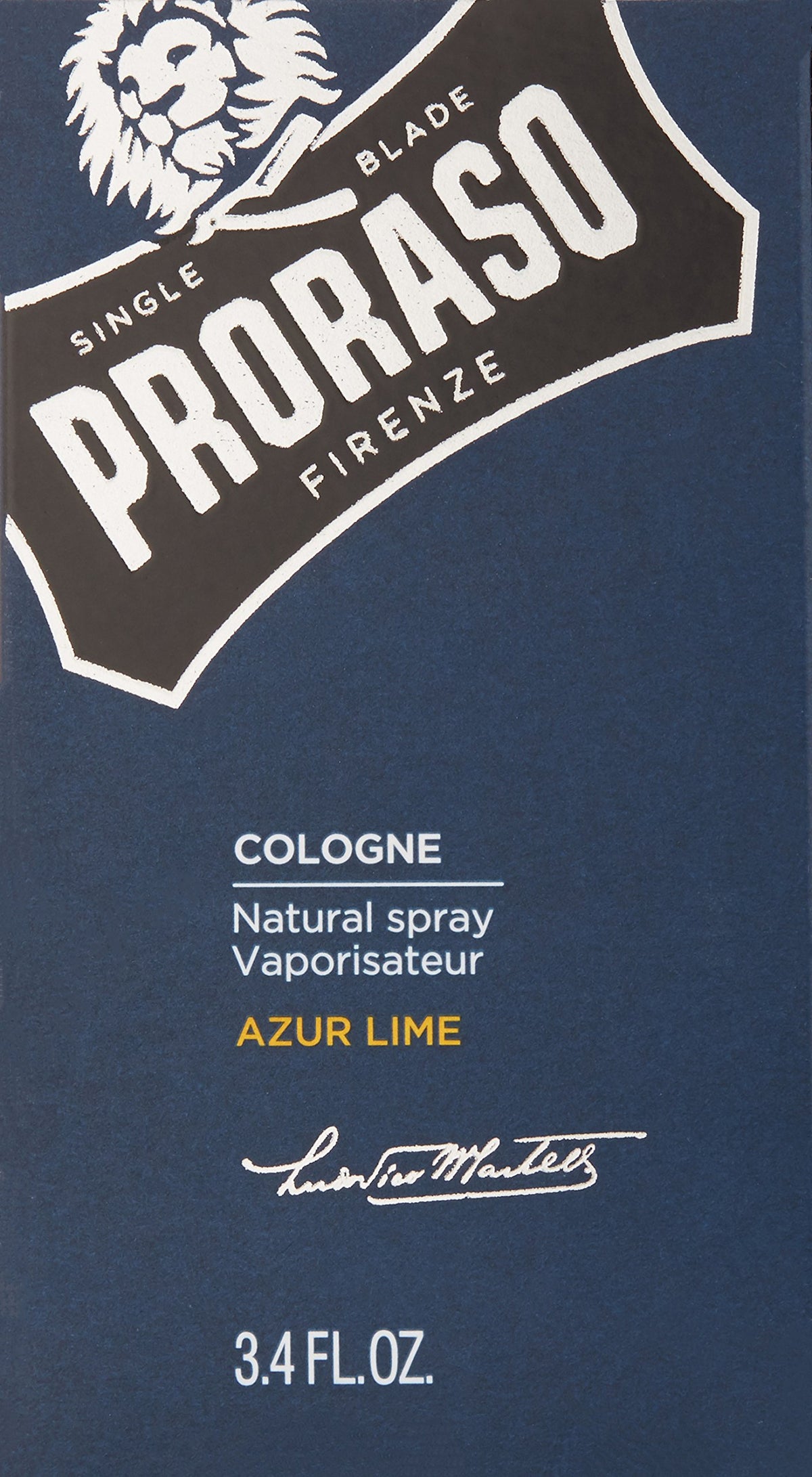 Dark Slate Gray Proraso Azur Lime Cologne