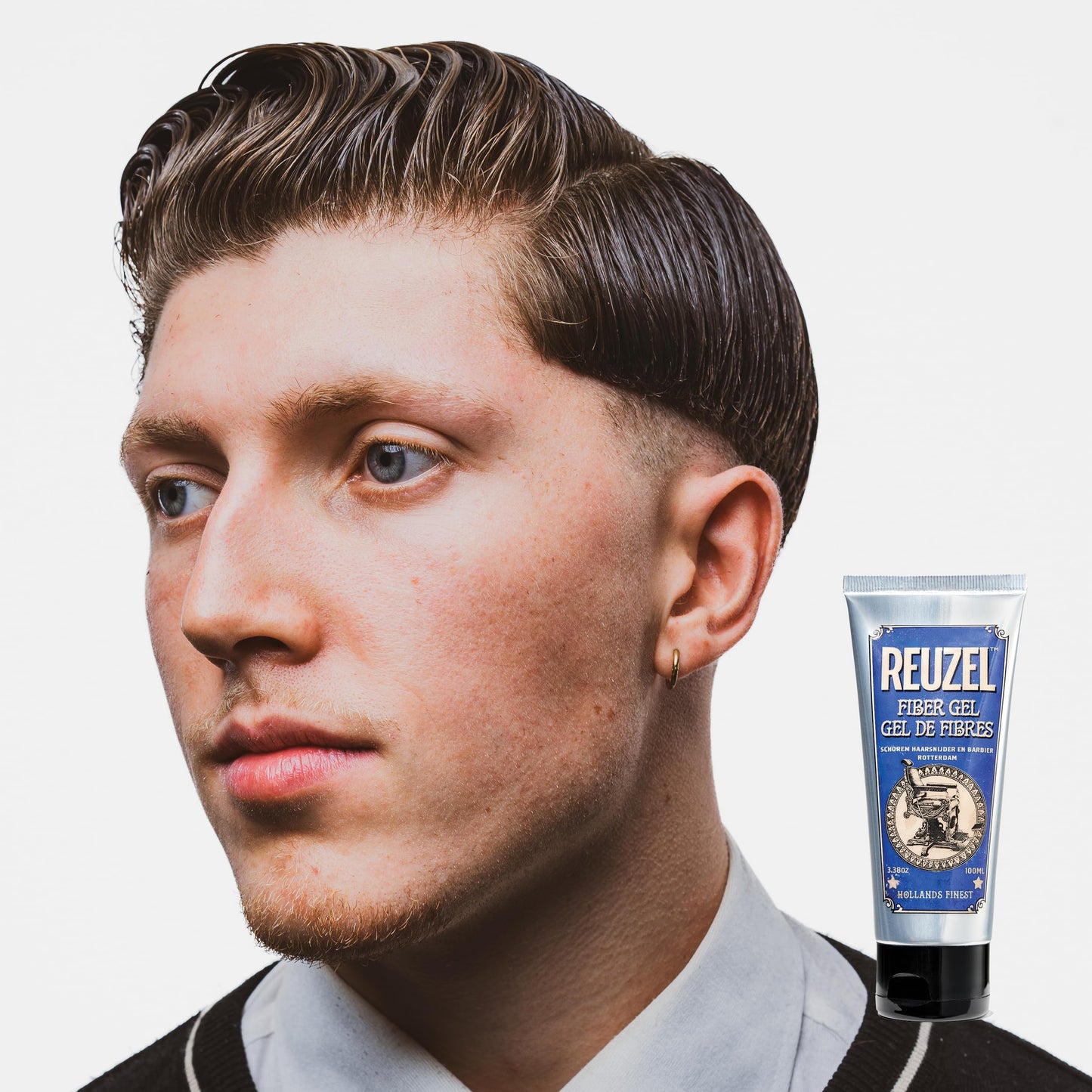 Lavender Reuzel Fiber Gel, Flake Free Formula, 3.38 oz