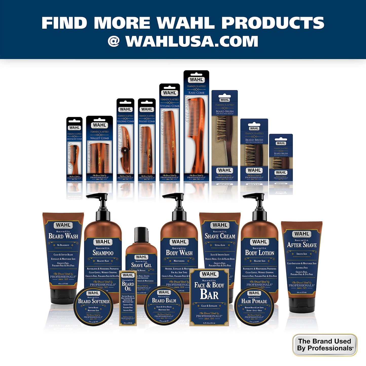 White Smoke Wahl av2022-Wahl Clipper-comb for mens grooming handcrafted hand cut with cellulose acetate smooth rounded tapered teeth model-63b16a13