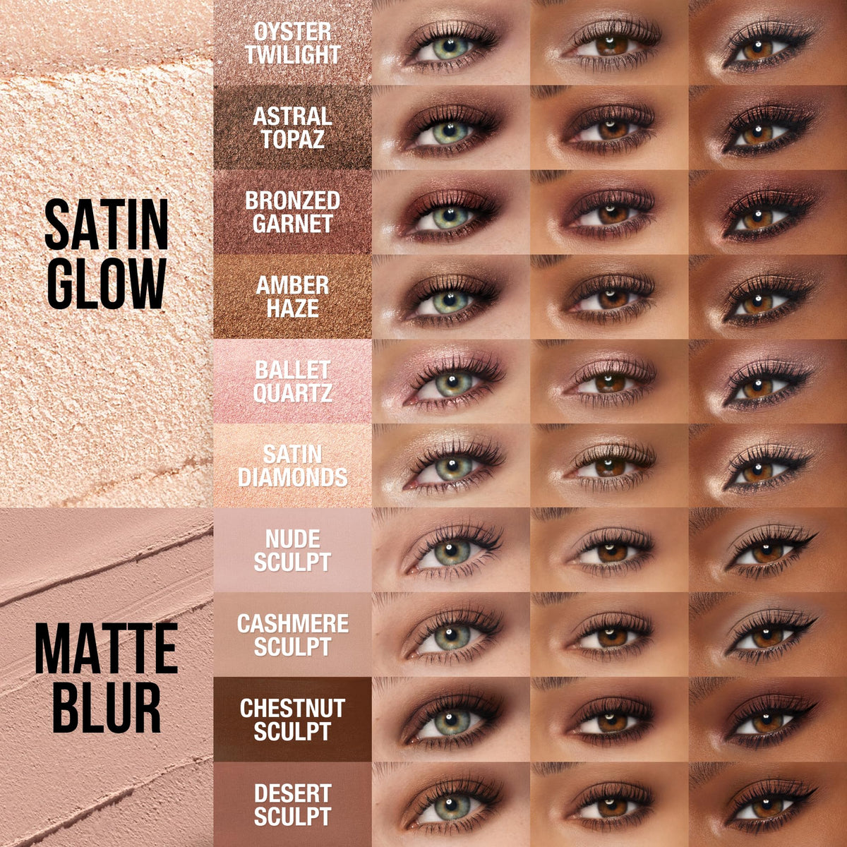 Wheat Charlotte Tilbury Exagger-Eyes Easy Eyeshadow Stick, Blendable Cream