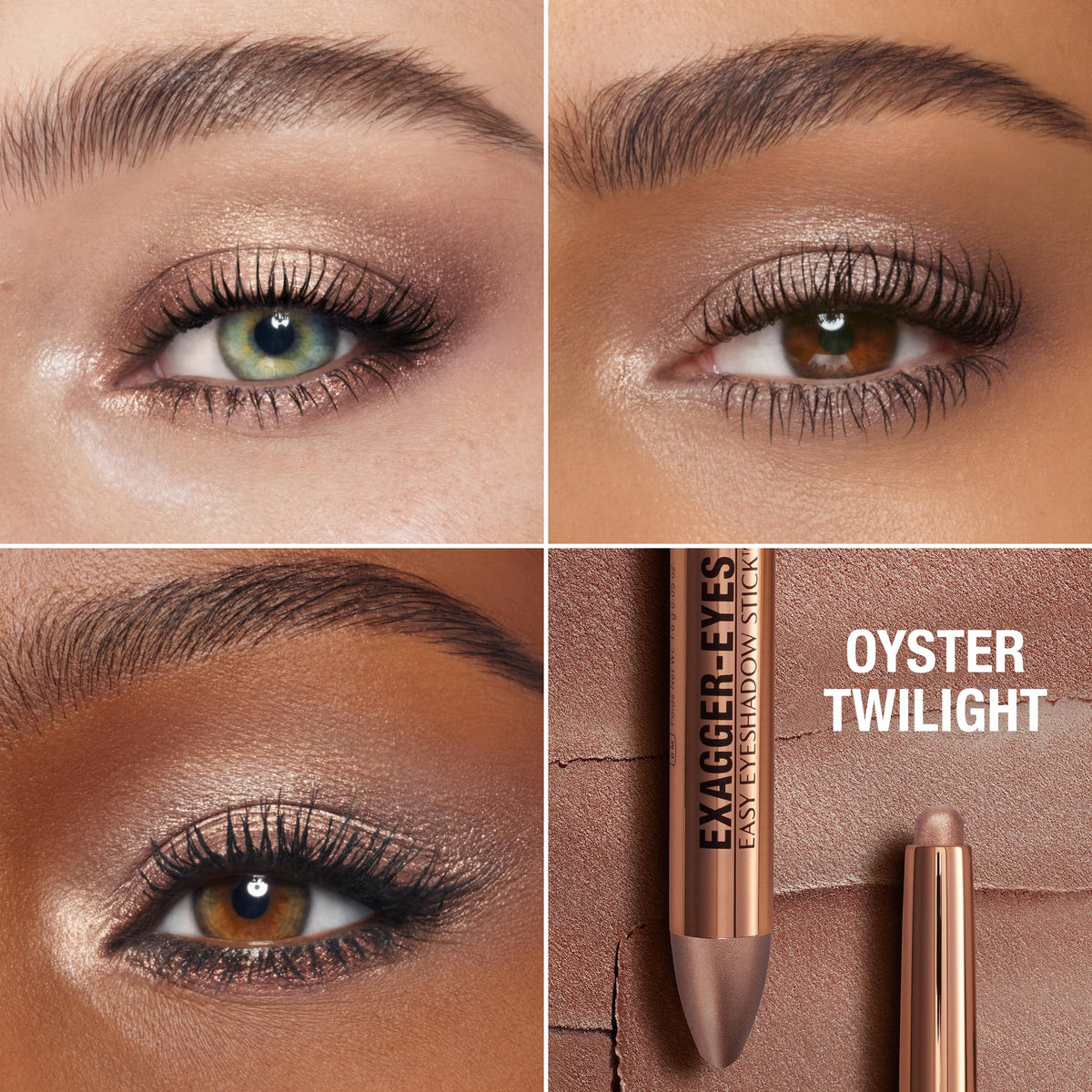 Sienna Charlotte Tilbury Exagger-Eyes Easy Eyeshadow Stick, Blendable Cream