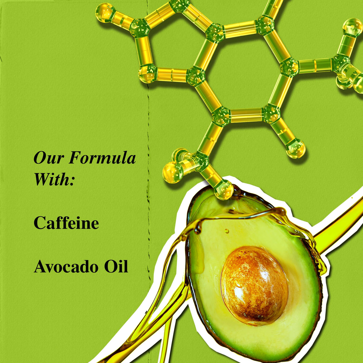 Yellow Green Kiehl's - Avocado Eye Treatment, for Dry Lines & Puffiness - 0.5 fl oz
