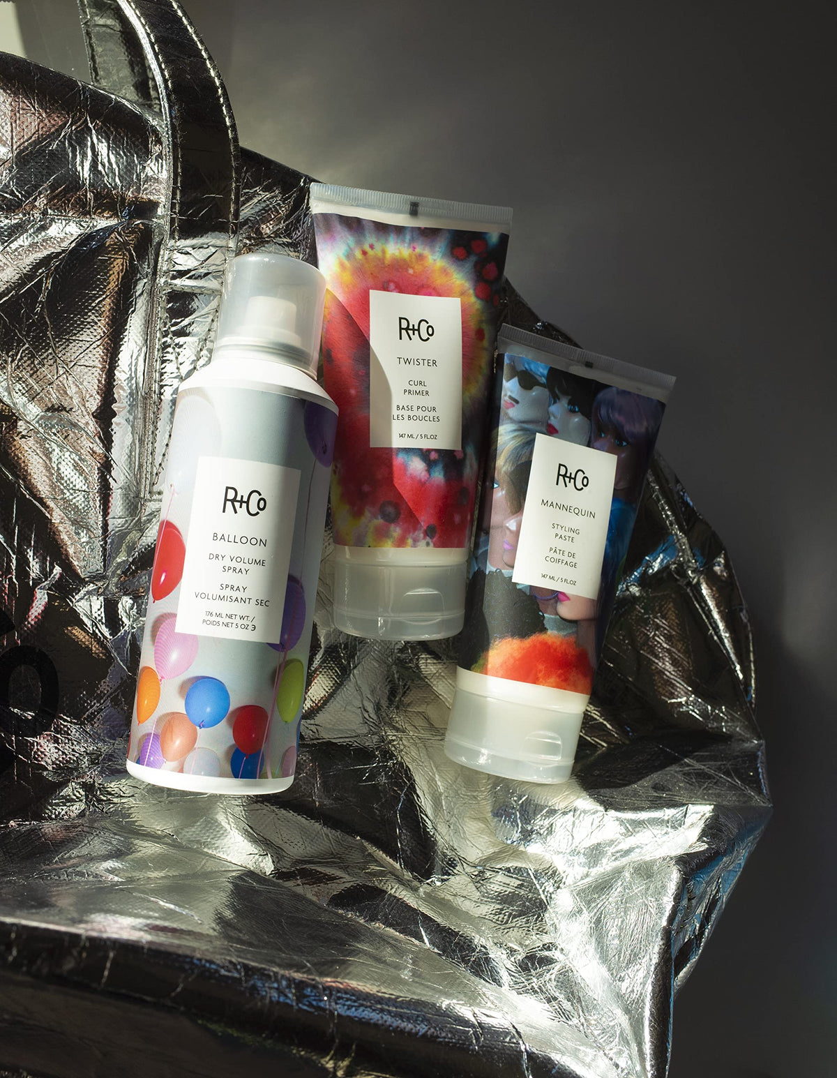 Dark Slate Gray R+Co MANNEQUIN Styling Paste