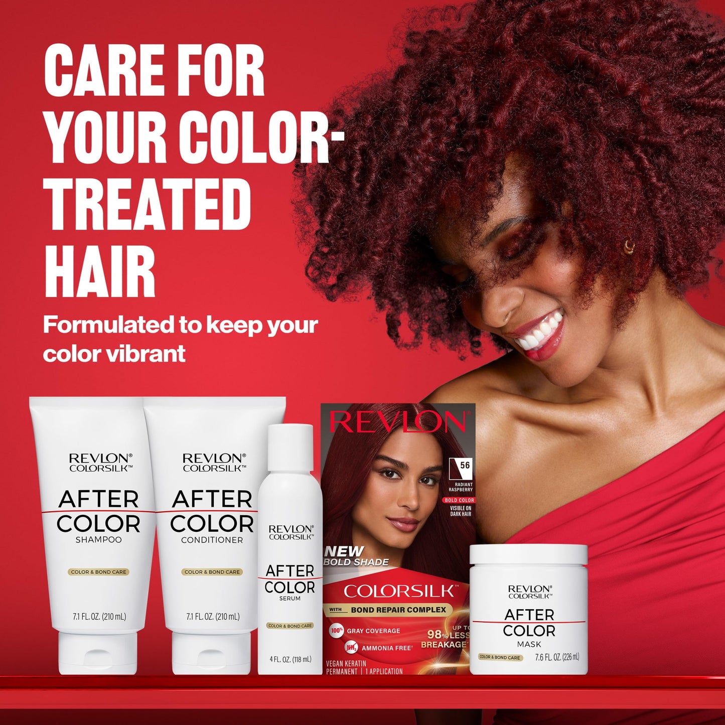 Dark Red Revlon ColorSilk with Bond Repair Complex, Blonde Permanent Hair Color, 100% Gray Coverage, Ammonia Free Hair Dye, Vegan Keratin, 70 Medium Ash Blonde (Pack of 3)