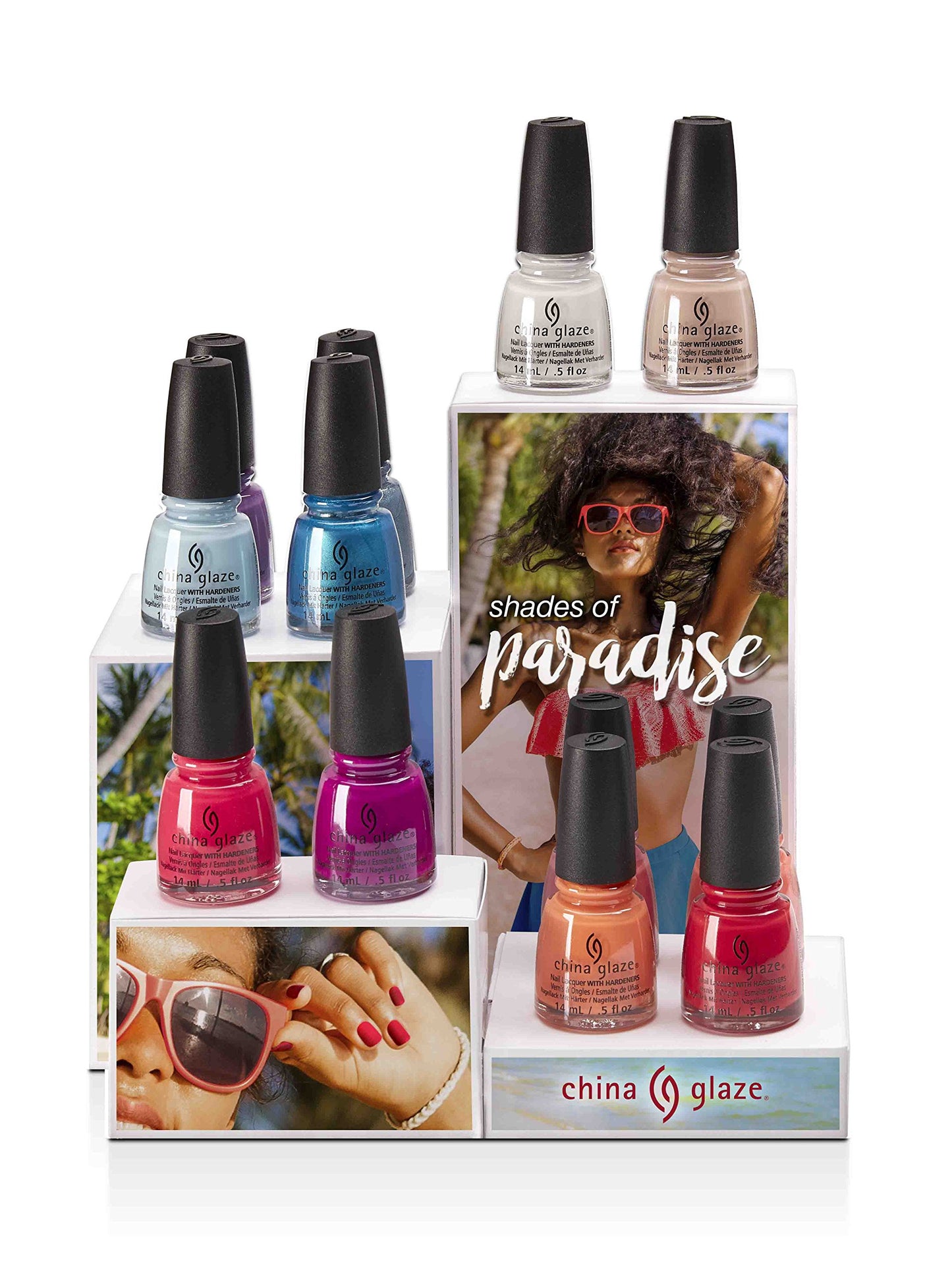 White Smoke China Glaze Nail Polish, Stop Beach-Frontin' 1606