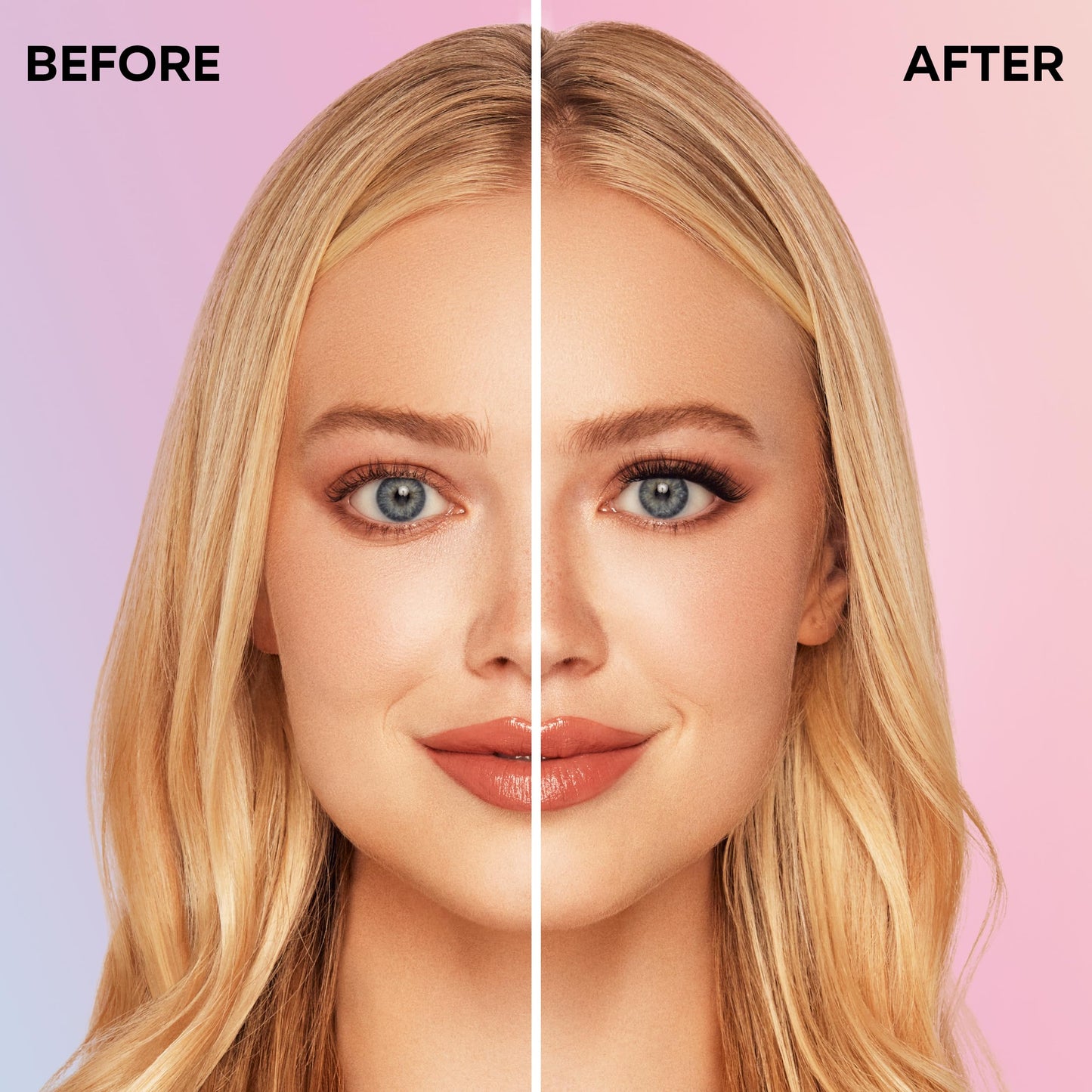 Pink Ardell Press On Lashes Naked Natural – Pre Glued Lash Clusters for All-Day Wear, No Glue Needed, 60 Clusters
