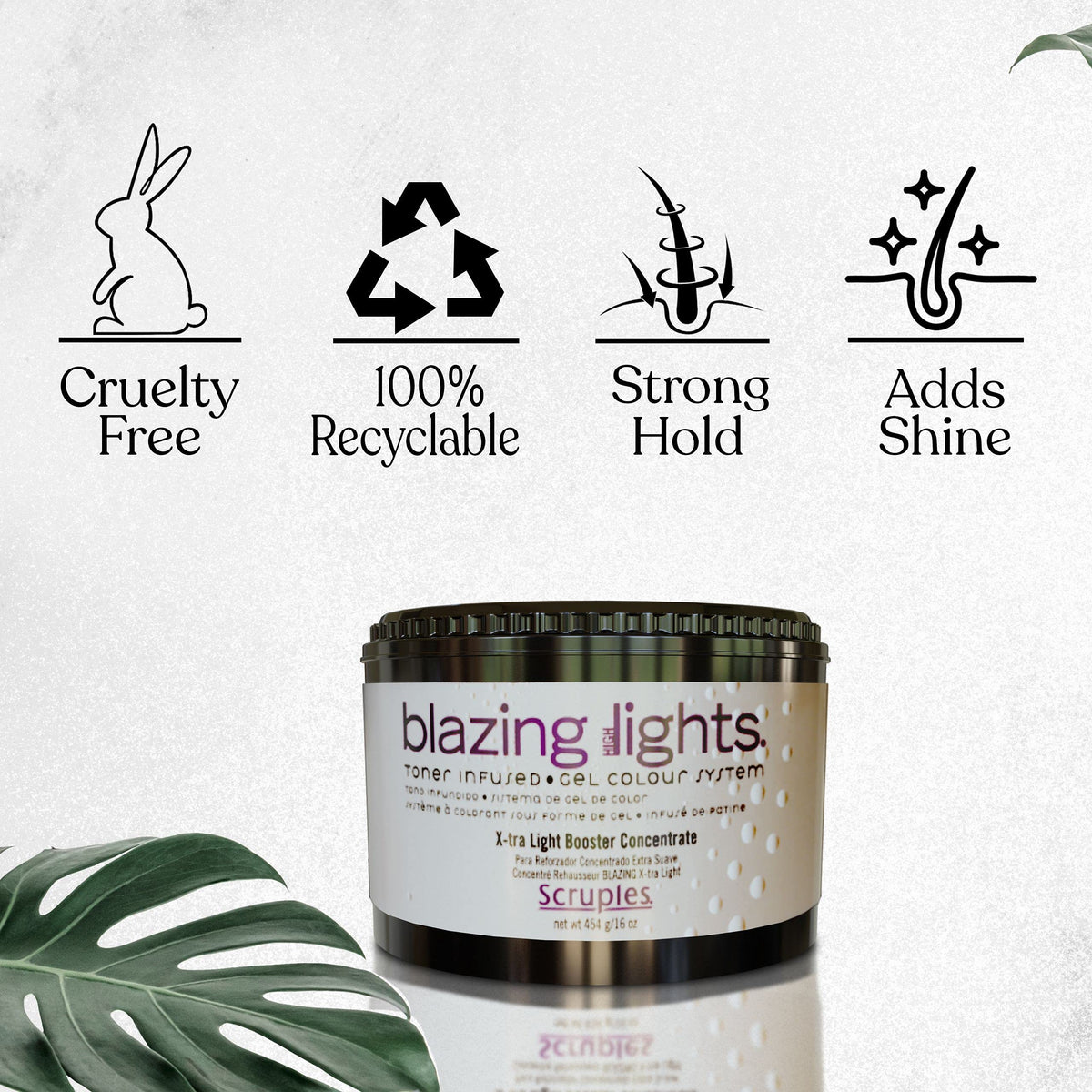 White Smoke Scruples Blazing Highlights Extra Booster Concentrate, 16 Ounce