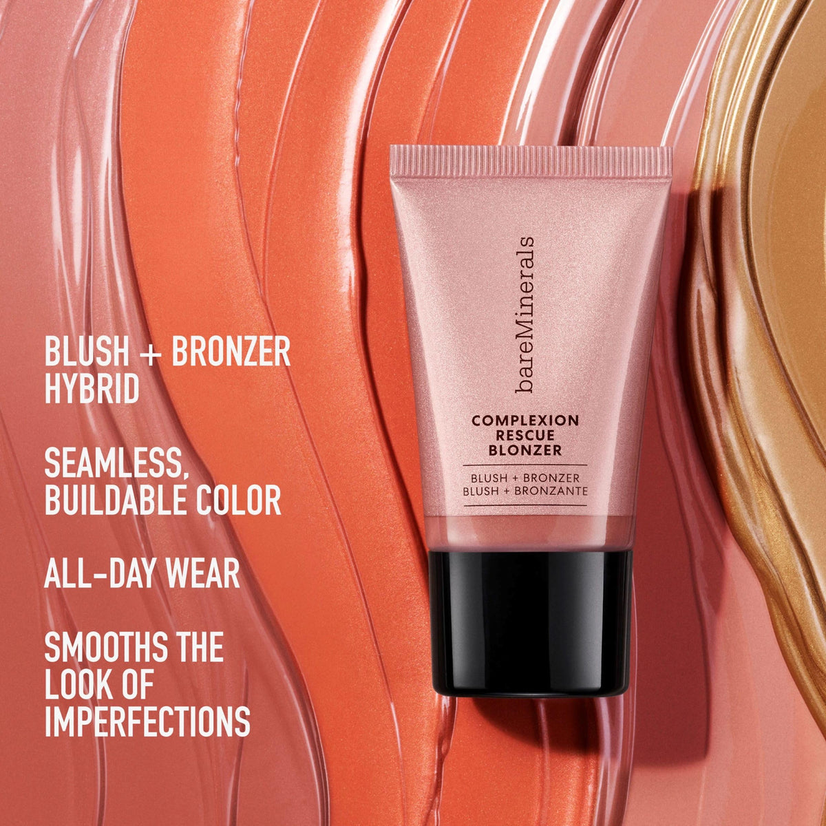 Tomato bareMinerals Complexion Rescue Liquid Blonzer, 0.5 Fl Oz
