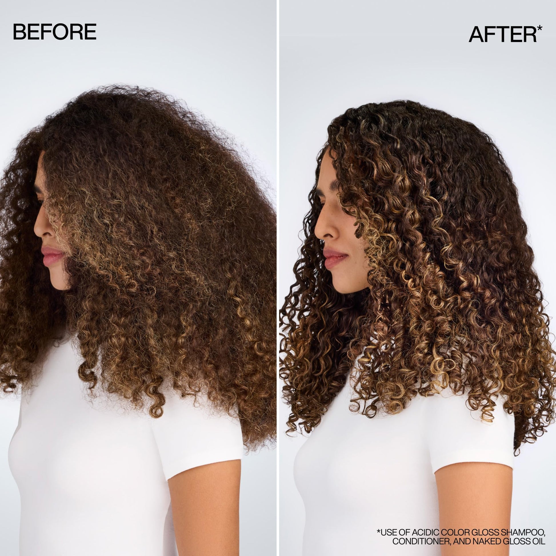 Lavender Redken Naked Gloss Shine Hair Oil - Adds Shine & Enhances Color Vibrancy, Lightweight Heat Protectant, Frizz Control, Infused with Omega-9, For Dull or Color-Treated Hair