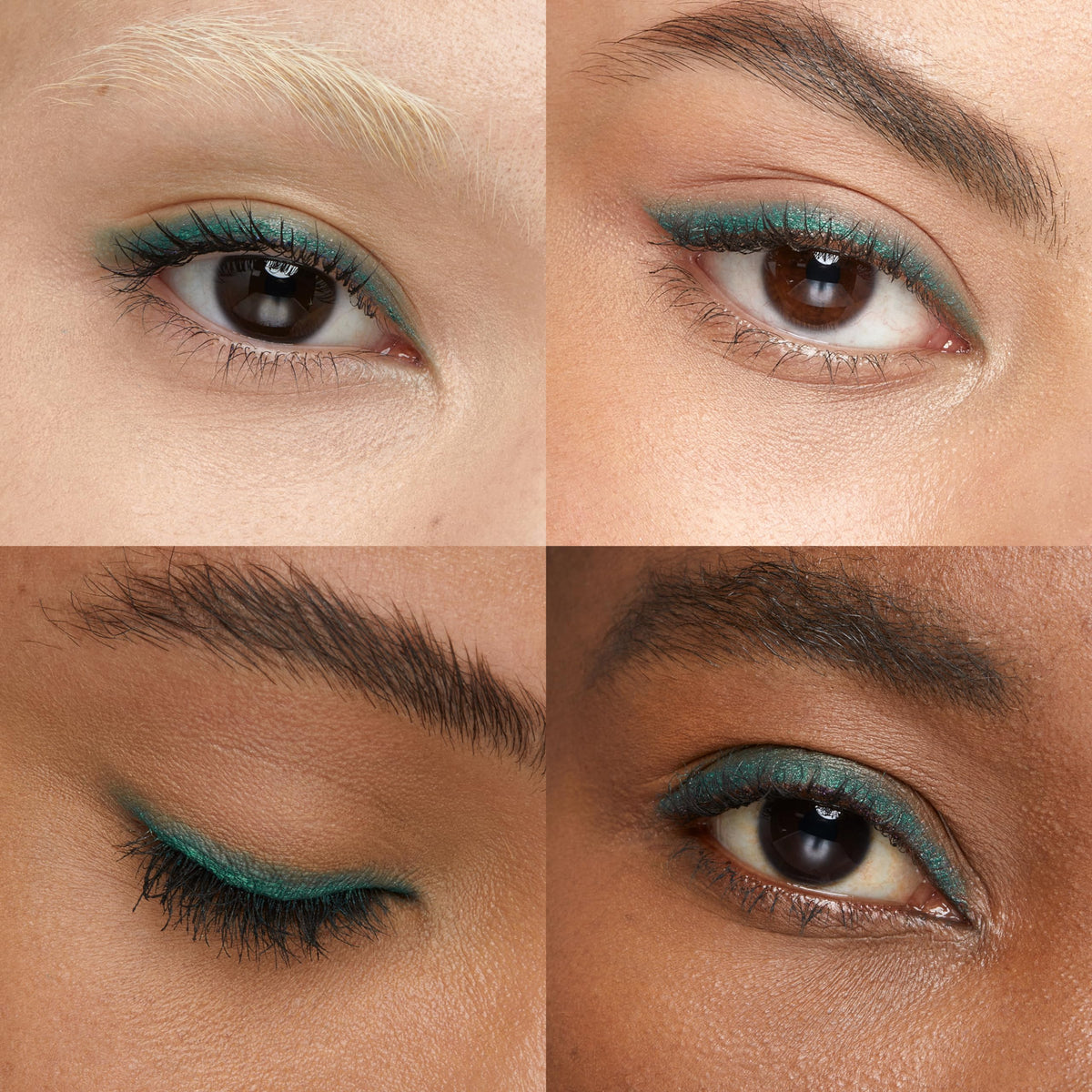Rosy Brown KIKO Intense Colour Long Lasting Pencil Eyeliner, 08 Metallic Emerald