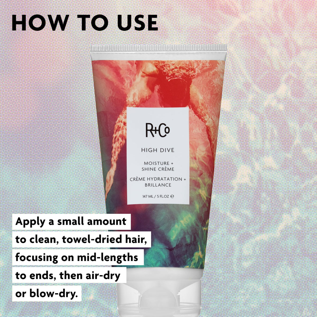 Gray R+Co HIGH DIVE Moisture + Shine Crème
