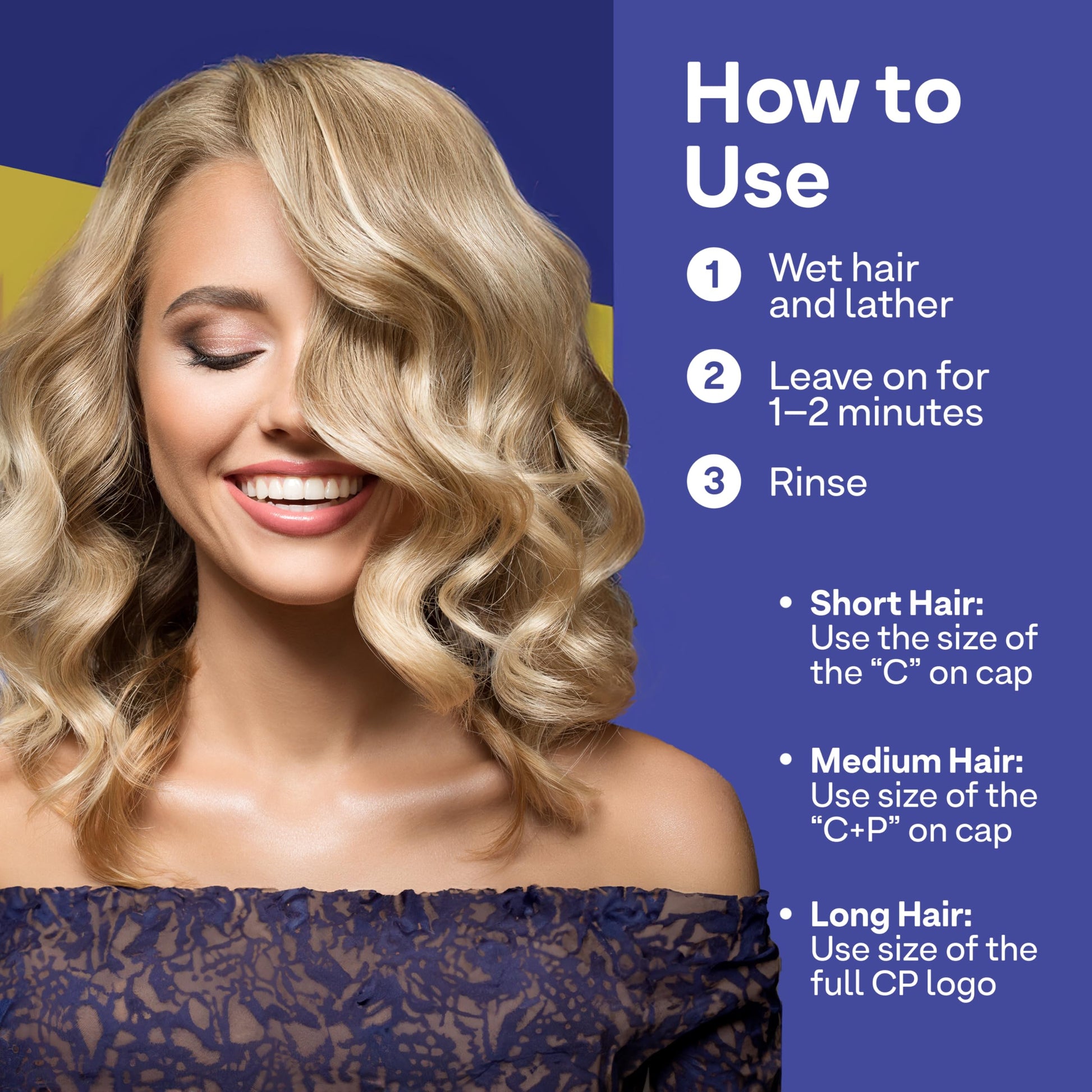 Dark Slate Blue Colorproof Daily Blonde Shampoo 8.5 Fl. Oz. Sulfate Free Shampoo for Blonde Color Treated Hair with Citrus, Jasmine & Coconut Milk Scent for Cleansing & Toning