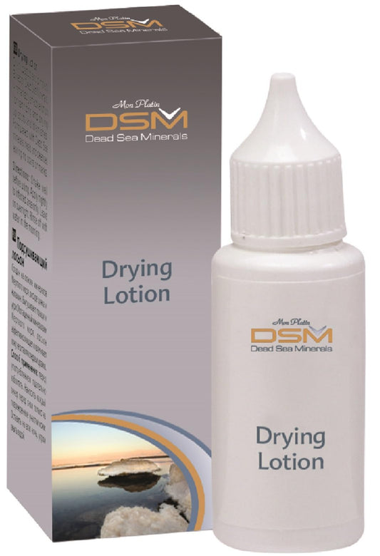 White Smoke Mon Platin, DSM, Dead Sea Minerals, Drying Lotion, 1.01fl.oz/30ml